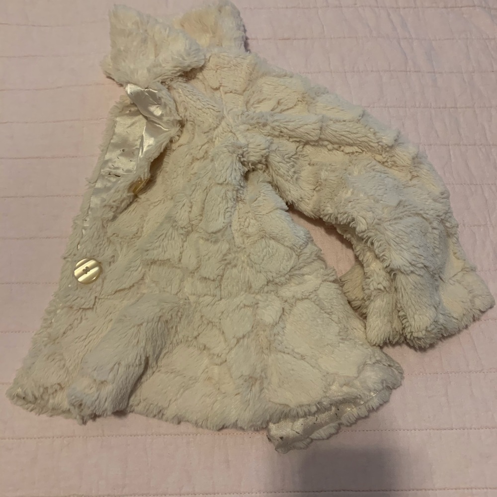 Little Girls Faux Fur Jacket